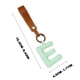 thumbnail image 2 of Llavero De Piel, Colgante Para Llaves Con Letras Inglesas, Llavero Personalizado Para Coche, Accesorio De Viaje Con Estilo, Colgante Resistente Para Llaves Y Bolsos, 2 of 8