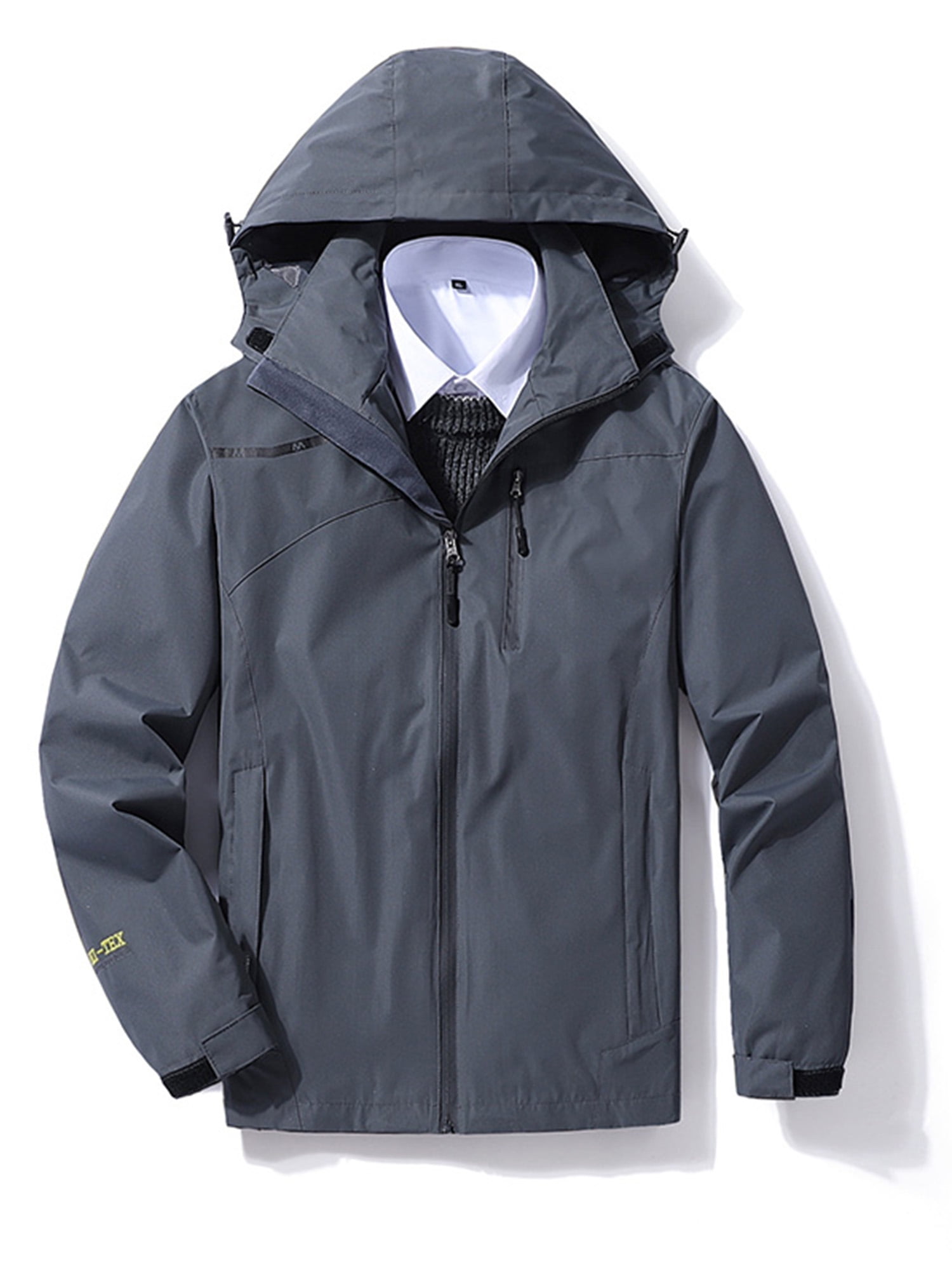 Frontwalk Men Autumn Waterproof Jacket 