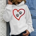 thumbnail image 2 of Edvintorg Women's Fashion Hoodies & Sweatshirts Clearance Cute Print Long Sleeve Casual Lightweight Pullover Tops Fall Sweatshirts For Women 2024, 2 of 4