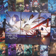 thumbnail image 2 of Póster de Naruto, figura de anime, Kakashi, Hinata, Sasuke, dormitorio genial y genial, embellecedor, decoración, papel tapiz, póster, pegatinas, 2 of 5
