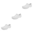 thumbnail image 4 of Youkk Slip-Resistant Chef Shoes for Men Waterproof and Oil Proof Size 37 White 40 Yards 3Set, 4 of 6