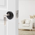 thumbnail image 4 of SHISUYAN Zinc Alloy Dead Bolt Locks for Doors Inside Simple Design for Houseowners, 4 of 8