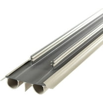 MMZP 43820 Vinyl Concealed Kerf/Channel Fit Under Door Seal, Easy-to-Install Draft Stopper, Energy-Saving Door Insulation, Noise Reduction, Ideal for Home (36 Inch, Beige)