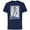 Navy, variant on Star Wars Luke Skywalker 70s Retro - Short Sleeve Cotton T-Shirt for Adults - Customized-Navy
