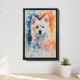 thumbnail image 5 of American Eskimo Dog Poster Wall Art, Modern Cute Colorful Puppy Poster Dog Art Pictures Wall Decor for Kids Bedroom Nursery Decoration, 5 of 6