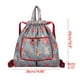 thumbnail image 3 of onlyliua Liquidación Mochila de Viaje Plegable de Gran Capacidad con Bolsillo con Cordón, Tela de Nailon Ligera, Organizador de Bolsos Plegable con Estampado Multifuncional, 3 of 3