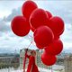 thumbnail image 2 of 2 globos de látex de 18 pulgadas, color rojo, negro y blanco mate, dorado, plateado y azul, globos de helio para decoración de fiestas de cumpleaños y bodas, suministros de juguetes, 2 of 5