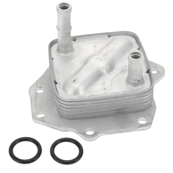 Unique Bargains 1 Pc Engine Oil Cooler for Toyota Tundra 2007-2021 Transmission Oil Cooler Trans Cooler with O-ring Seals No.157100S010 Silver Tone