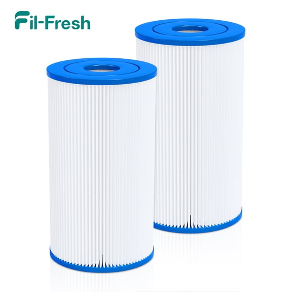 Fil-fresh 2-Pack Type B Pool Filter Replacement for Intex 2500 GPH Filter Pump for Above Ground Pools, Replace Type B