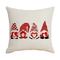 thumbnail image 1 of Fiudx Funda de Cojín de Gnomo de San Valentín, Decoración de Sofá con Temática de Amor, Tela de Lino, Forma Cuadrada, Diseño Multicolor, Ideal para Fiestas, 45 X 45 Cm, Incluye Relleno de Almohada., 1 of 1