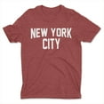 thumbnail image 3 of New York City Men's T-Shirt Heather Purple, XX-Large, 3 of 4