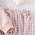 thumbnail image 5 of Gubotare Fall Baby Girl Clothes Girls Sweatshirt and Pants Set for Toddler and Big Kids Size 2T 3T (Khaki,2-3 Years), 5 of 9