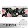 thumbnail image 5 of Kitchen Rugs Sets Of 2,Pioneer Flower Floral Print Pattern Anti Fatigue Kitchen Mat Rugs Non Slip Washable,Decorative Kitchen Floor Mats for Kitchen,Sink,Laundry,17"X47", 5 of 5