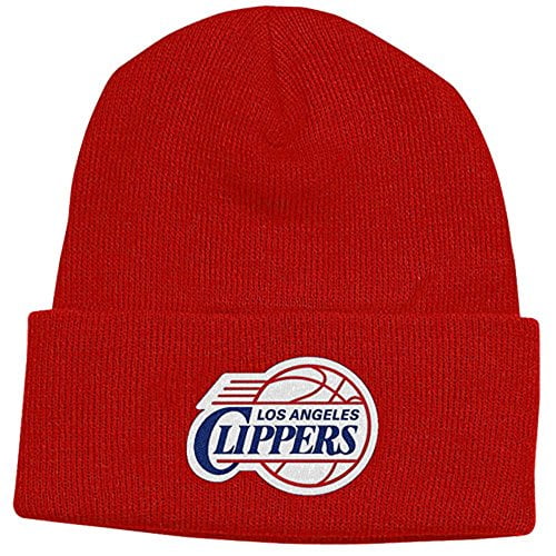 adidas Los Angeles Clippers NBA Basic Cuffed Knit Beanie Cap (Red) |  Walmart Canada