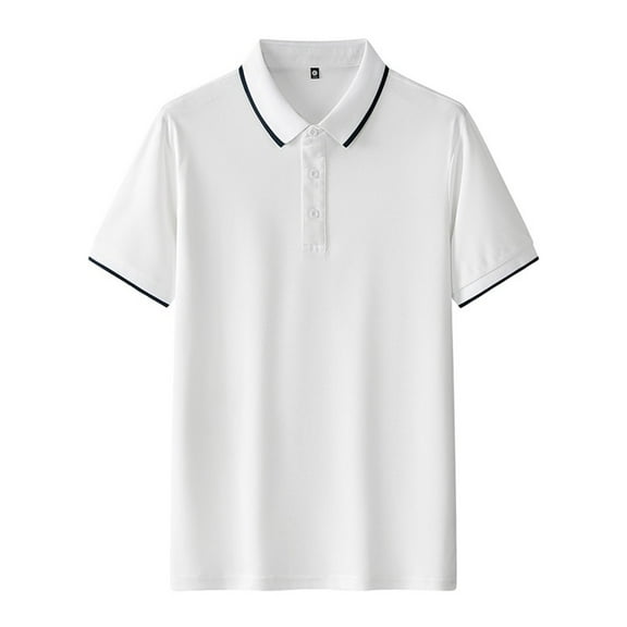 hotojiny Golf Shirts for Men Big and Tall Short Sleeve Casual Performance Collared Mens T-Shirts Lightweight Business Summer Tops