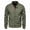 Green, variant on Fgnfyis Jacket for Men Lightweight Windbreaker Slim Fit Coat Outerwear Stand Collar Korean Style Casual Long Sleeve Winter Coats for Men Black XXXL