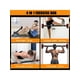 thumbnail image 2 of Yardgo automatic - locking doorway pull - up bar con level meter, no - screw adjustable width para home gym upper body workouts, max load 440 lbs, 2 of 6