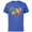 Royal Heather, variant on Disney Princess Aurora Heart - Short Sleeve Cotton T-Shirt for Adults - Customized-Black