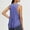 Blue, variant on Aloohaidyvio Women's Workout Tank Top Racerback Tops Sleeveless Running Shirts Loose Fit Yoga Athletic Gym Sports