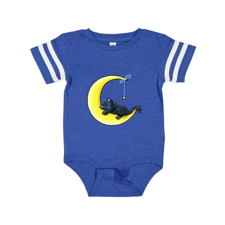 

Inktastic Black Cat Lunar Love Gift Baby Boy or Baby Girl Bodysuit