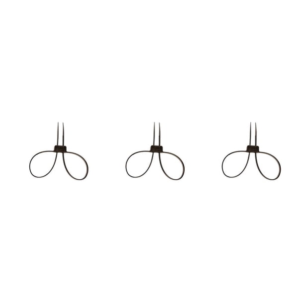 Yuarrent Flex Cuffs Heavy Duty Desechable Zip Tie Esposas Esposas de cable Trabajo de aplicación pública Construcción comercial al aire libre Type1 NO1