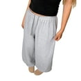 thumbnail image 6 of Cargo Sweatpants for Women Cargo Pants Women High Waist Womens Wide Leg Pants Capri Pants for Women Plus Size Women Pants Casual Work Camo Cargo Pants for Women Light Gray M, 6 of 7