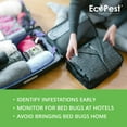 thumbnail image 4 of Bed Bug Detector – 12 Pack | Sticky Indoor Interceptor Trap, Monitor, and Detector for Treatment of Bed Bugs, 4 of 8