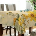 thumbnail image 3 of Ryvnso Honey Bee and Sunflower Rectangle Table Cloth Tablecover Dinning Tablecloth 60"x90", 3 of 8