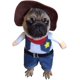 thumbnail image 1 of Disfraz de vaquero para perro con sombrero Ropa para perros Disfraces para gatos y perros pequeños MFZFUKR CZCW-ZC443-2, 1 of 8