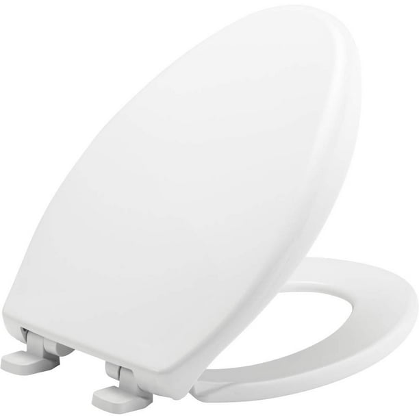 Asiento de inodoro Bemis 7900TDGSL, resistente, alargado, blanco