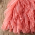 thumbnail image 6 of Baby Girl's Solid Color Long Sleeve Lace Shirt + Tulle Tutu Skirt Set, 6 of 8