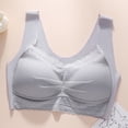 thumbnail image 4 of Women's Tube Top Bralette Wireless Gathering, Beautiful Back Strapless Style Lingerie, Thin Breathable Minimizer Banduea, Small Chest Push Up Big Bust Slimming Bra, 4 of 6
