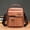 Khaki, variant on Messenger Bag for Men Crossbody Shoulder Purse Small Vintage PU Leather Satchel Pouch Side Crossover Handbag - Khaki