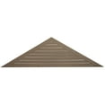 thumbnail image 2 of 72"W x 21"H x 1 1/4"P,  Pitch 7/12 Triangle Gable Vent, Functional, 2 of 4