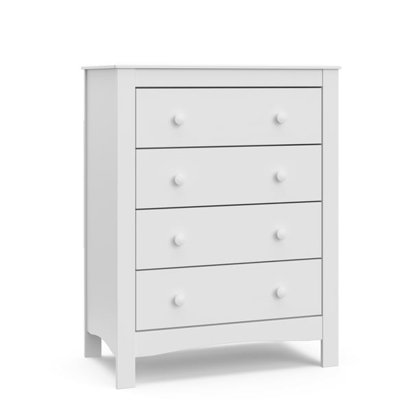 Graco Noah 4 Drawer Chest White Walmart Com Walmart Com