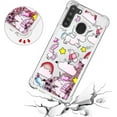 thumbnail image 5 of Compatible with Samsung Galaxy A21 Case Liquid Glitter Cute Stylish Slim TPU Silicone Quicksand Sparkle Shockproof Protective case for Women Girls Case for Samsung Galaxy A21 Pink Horse YB, 5 of 12