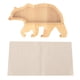 thumbnail image 4 of Alcancía de madera con forma de cerdito, contenedor para guardar dinero en efectivo, caja para ahorrar monedas, escultura decorativa Soportar, 4 of 6