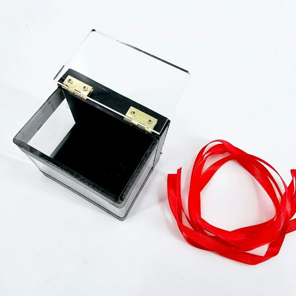 Crystal Switch Box Magic Trick Professional Close Up Mentalism Prop, Stage Illusion & Comedy Gimmick with Prophecy Effect Mágica