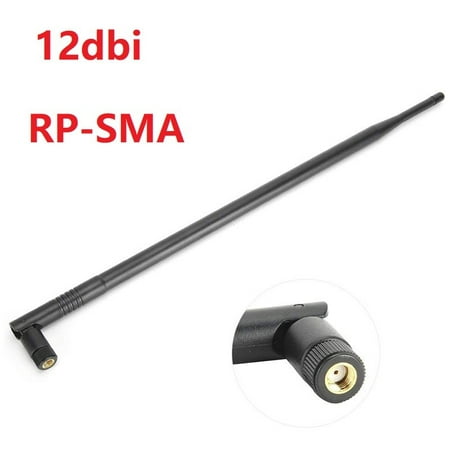 

12Dbi Rp-Sma Dual Band 2.4Ghz 5Ghz High Gain Wifi Router Wireless Antenna