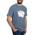 thumbnail image 4 of CafePress - Ace Hearts Flush T Shirt - Mens Comfort Colors Shirt, 4 of 5