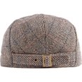 thumbnail image 4 of CoCopeaunts Newsboy Hat Autumn Winter Hat Men Women Plaid Ivy Cap Male Female Artist Painter Beret Hat Adjusted Cabbie Hat, 4 of 7