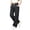 Black, variant on Grblisyd Girls Cargo Pants Kids Wide Leg Baggy Y2K Parachute Pant Plus Size Drawstring School Hiking Track Trousers with Pockets