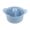 thumbnail image 1 of BotaniNest Silicone Microwave Steamers Food Grade Microwave Rice Cooker With Handle Lid For Vegetables//Baby Food Cooking Dining, 1 of 6