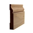 thumbnail image 2 of EWBB11 Colonial Baseboard 4" Tall x 11/16" Moulding. Unfinished, Red Oak, 94", 2 of 4