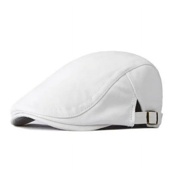 SikaFu Autumn and Winter Cotton Newsboy Caps Warm Flat Peaked Cap Men and Women Painter Beret Hats 105