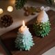 thumbnail image 2 of Velas de árbol de Navidad Velas en forma de torre retro Vela perfumada sin humo TFixol velas, 2 of 3