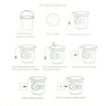 thumbnail image 4 of YOPTOP Travel Home Business Trip Portable Washing Machine 1 kg Laundry Quantity Mini Rotating Washer with USB Cable,#1, 4 of 6