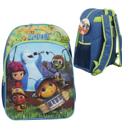 Beat Bugs 16.5in Green Backpack produces 