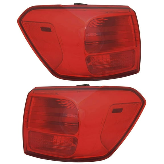 For Kia Sedona Tail Light 2016 2017 2018 Driver and Passenger Side | Pair For KI2804144 | 92401 A9420