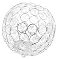 thumbnail image 4 of Portavelas votivo de cristal de 4,7'' para mesa de centro de mesa de boda. 12cm, 4 of 9